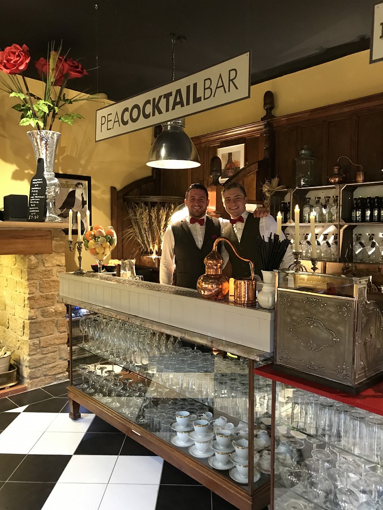 Newton House Gin Pea Cocktail Bar